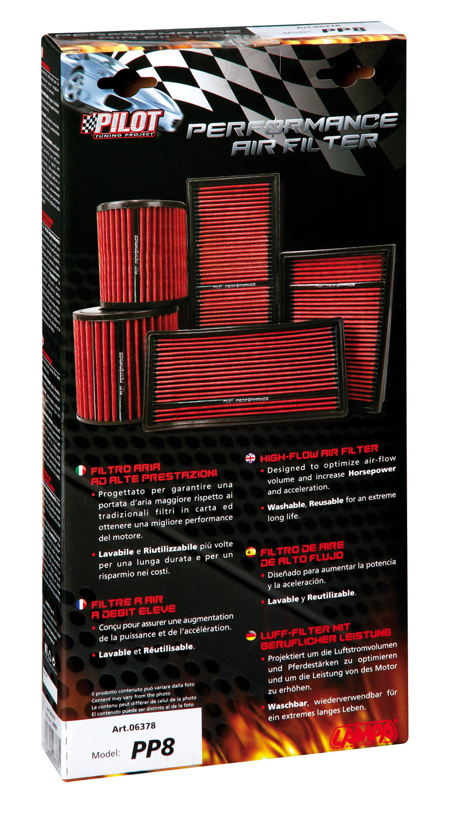 Filtro aria Pilot Performance PP8 - immagine 2