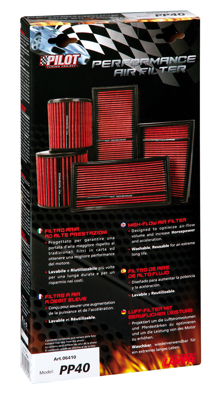 Filtro aria Pilot Performance PP40 - immagine 2