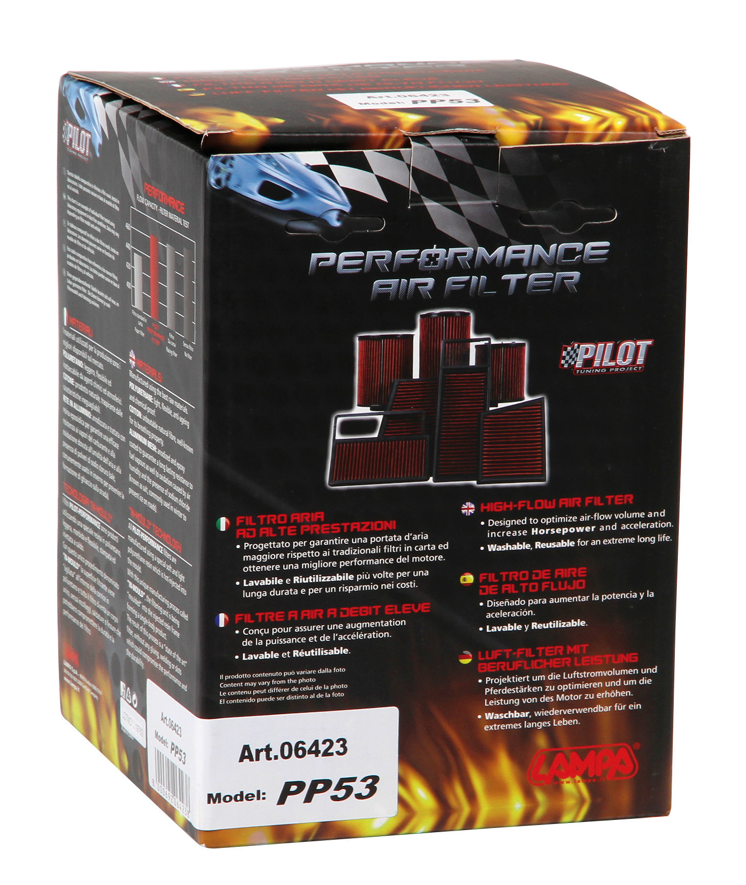 Filtro aria Pilot Performance PP53 - immagine 2