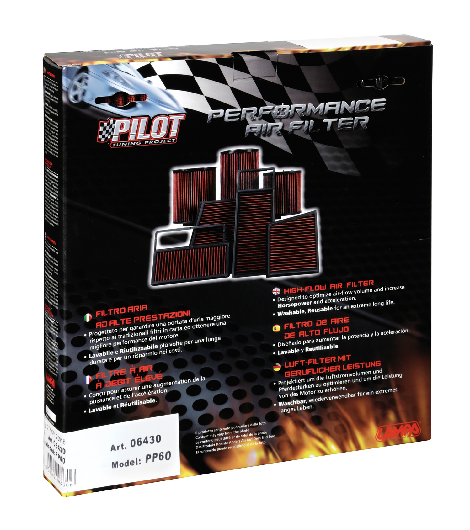 Filtro aria Pilot Performance PP60 - immagine 2