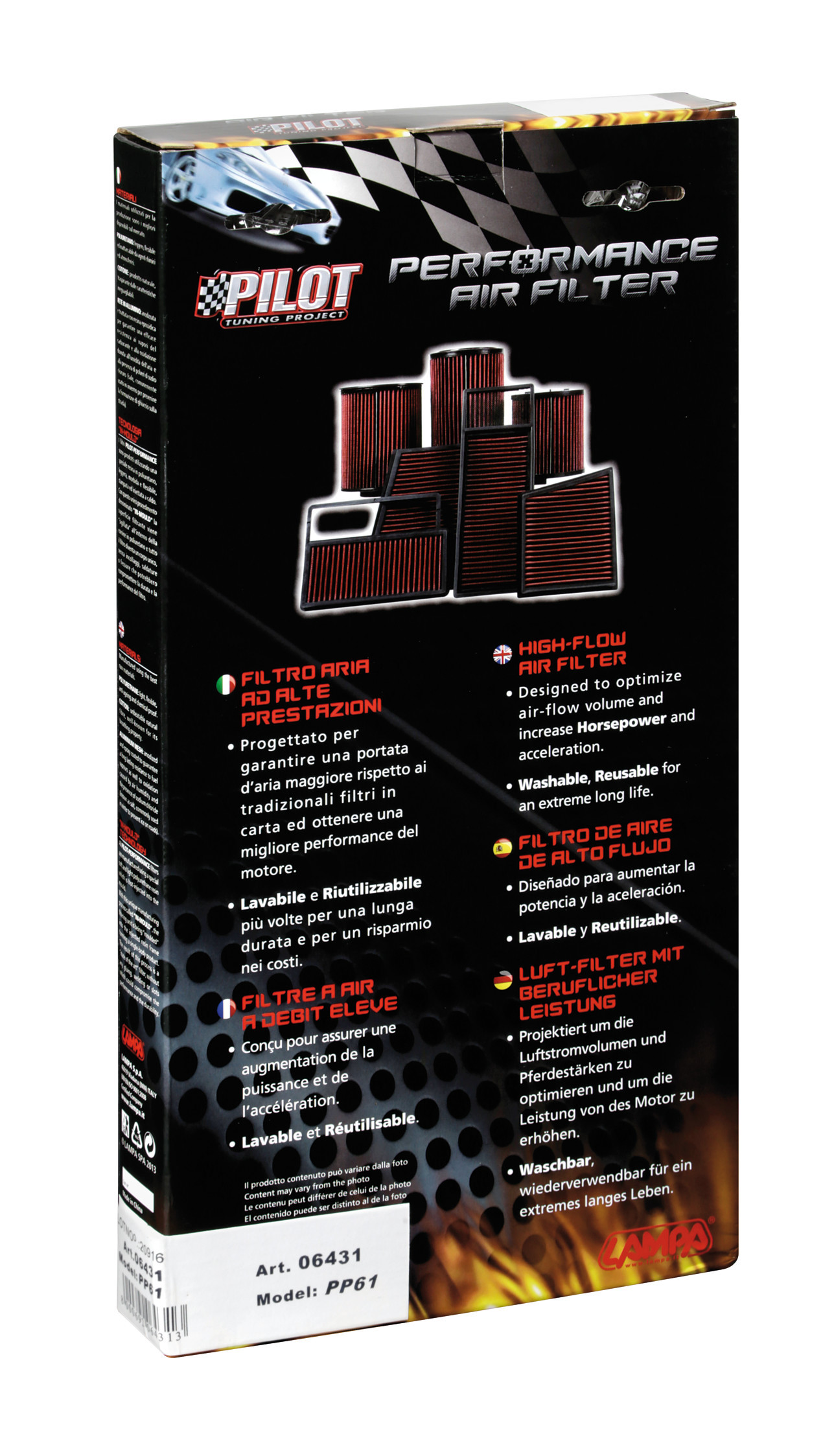 Filtro aria Pilot Performance PP61 - immagine 2