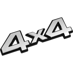 Emblema 3D cromato - 4x4