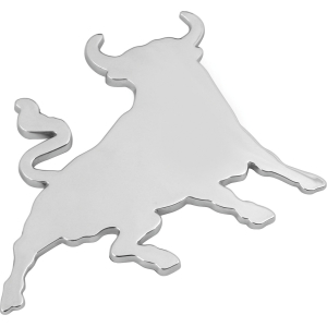 Emblema 3D cromato - Bull