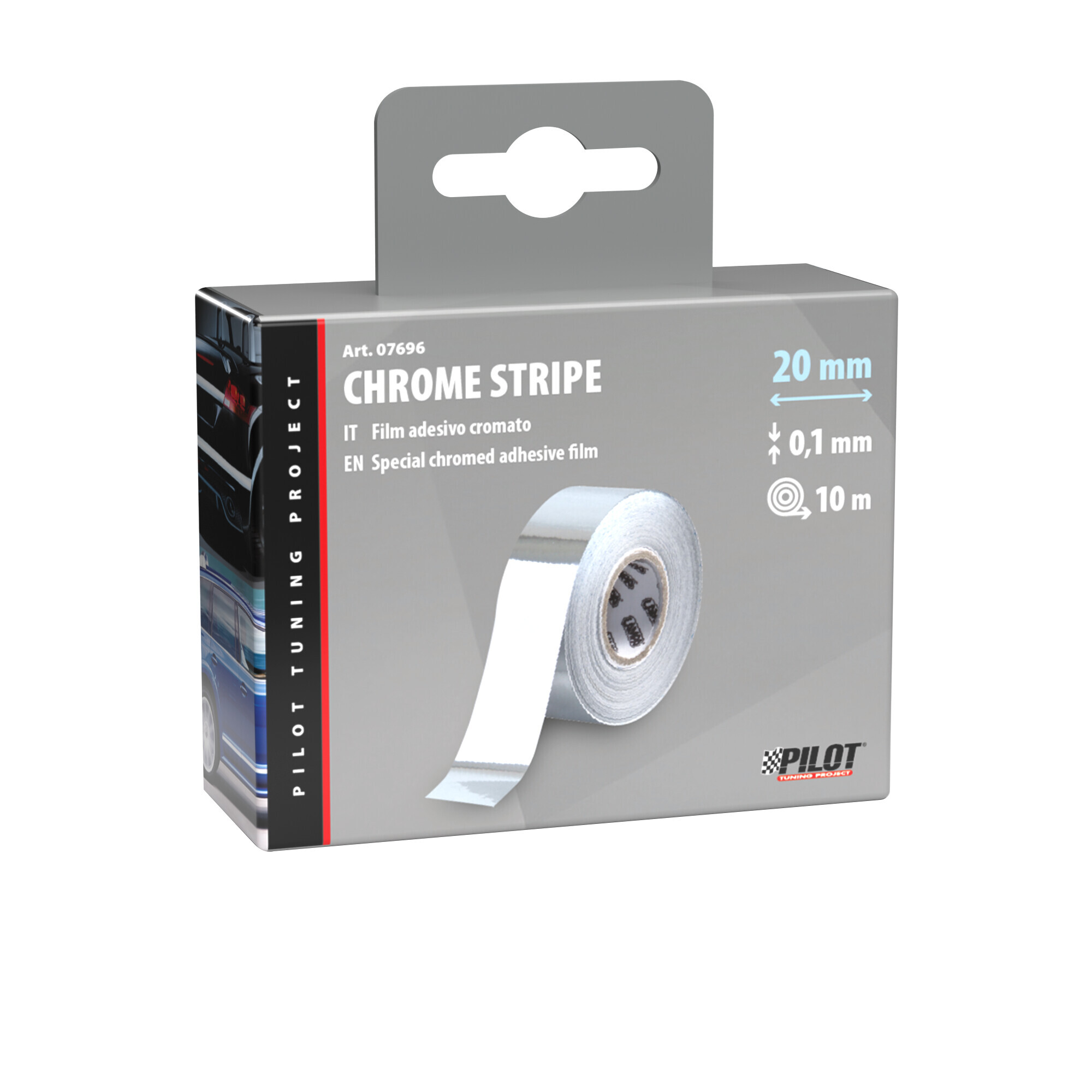Maniac-Chrome Stripe - 10 m - 20 mm - immagine 2