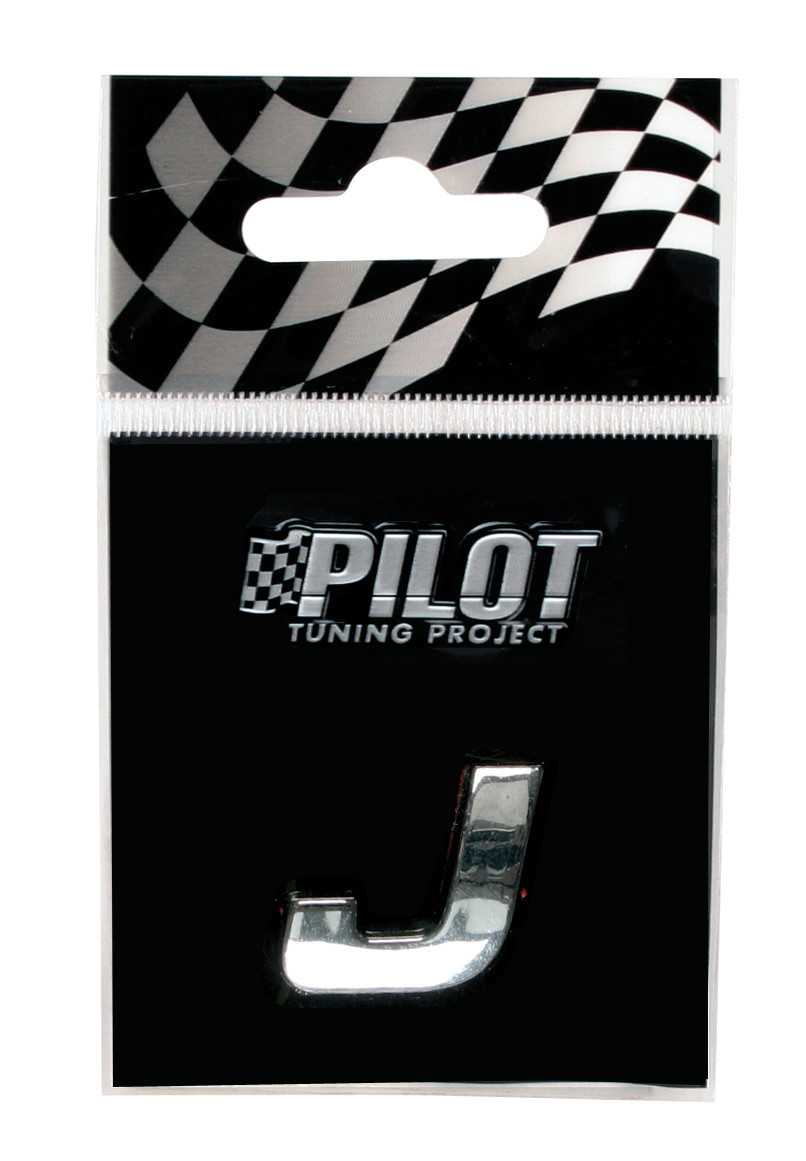 3D Letters Type-1 (18 mm) - J