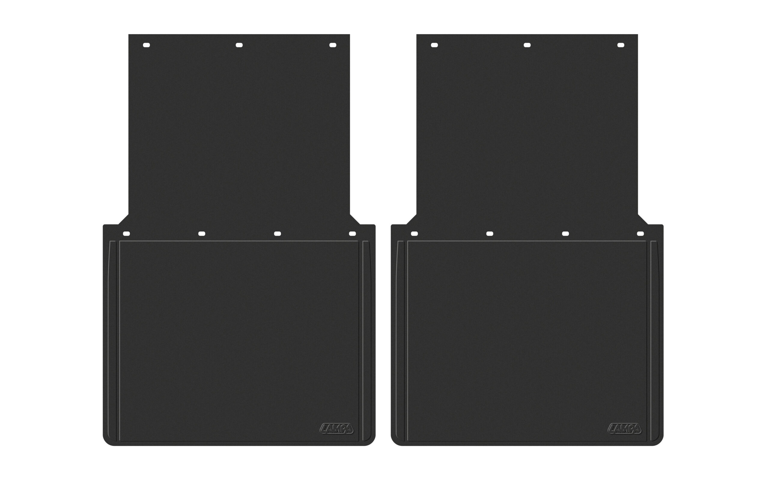 Coppia paraspruzzi omologati personalizzati - 50x75 cm - Stampa 3 colori - immagine 2