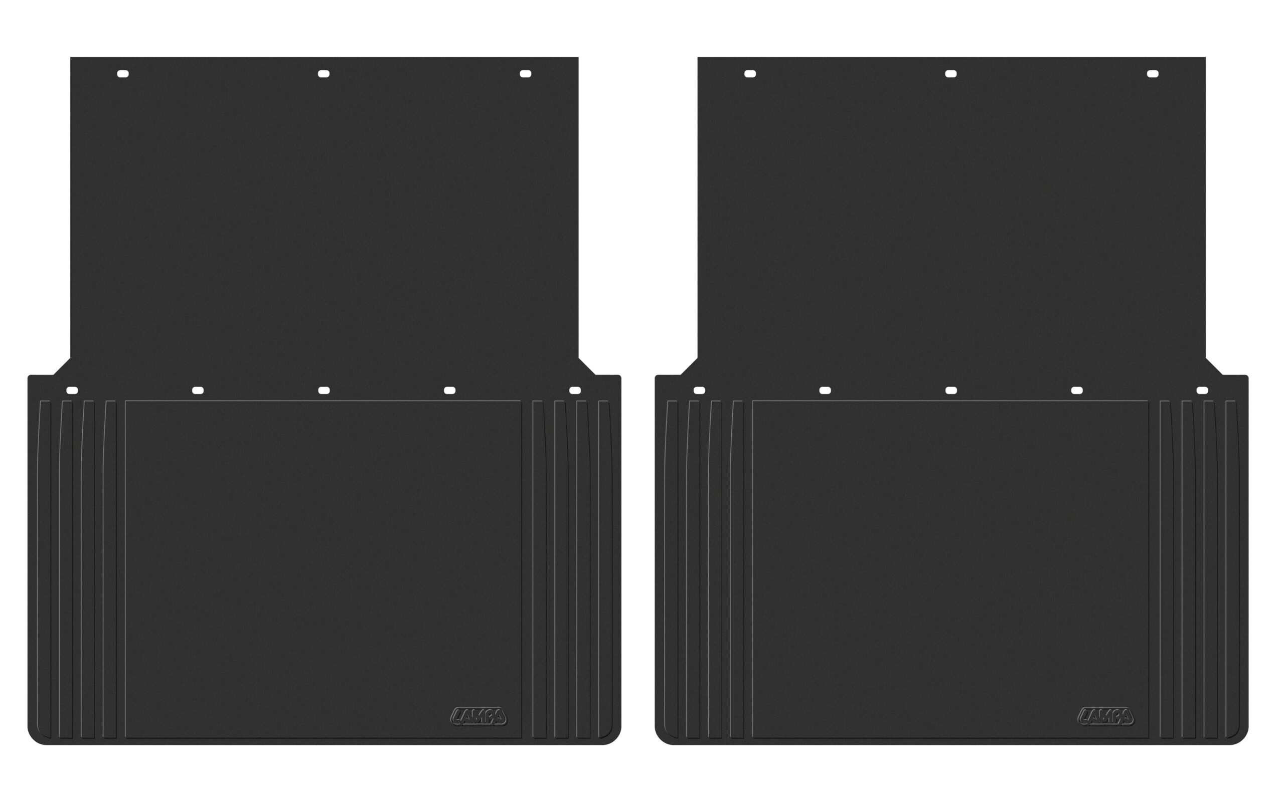 Coppia paraspruzzi in PVC omologati antispruzzo - 65x75 cm