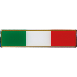 Sticky 3D - Tricolore Italia lungo classico, 1 pz - 110x27 mm