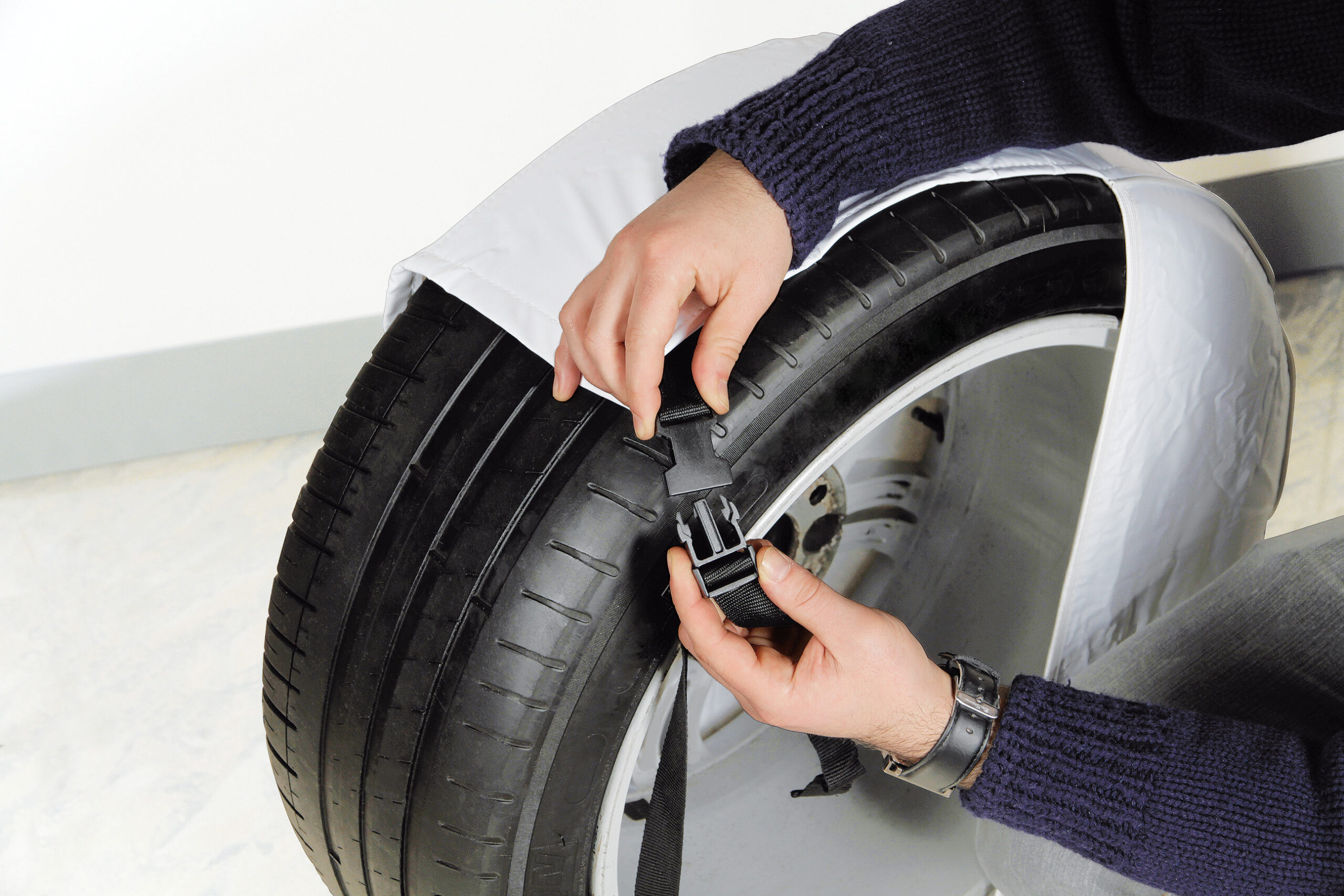 Sun-Stop, coperture di protezione per ruote, 2 pz - S - immagine 4