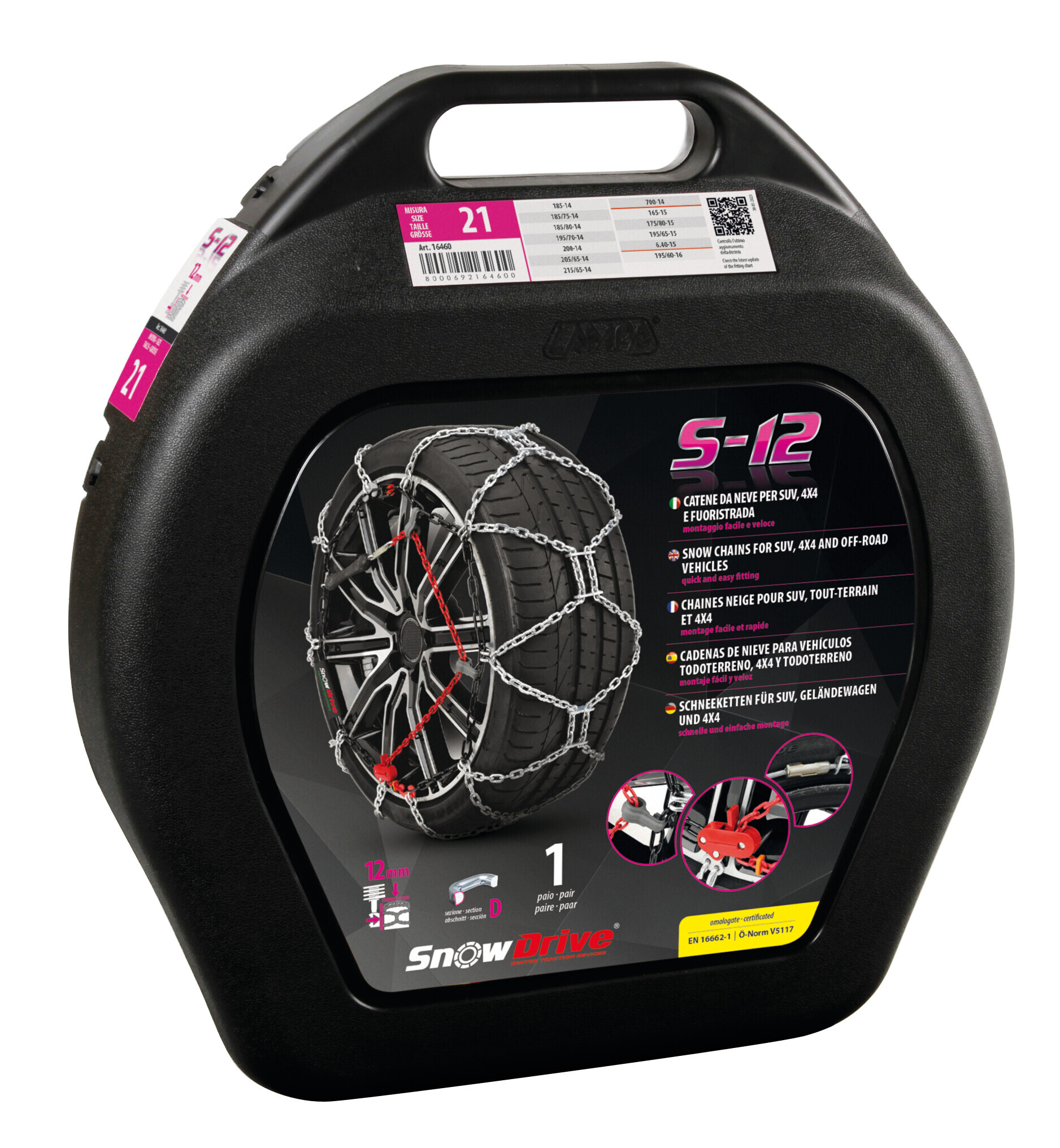 S-12, Catene da neve SUV e fuoristrada - 21 - immagine 14