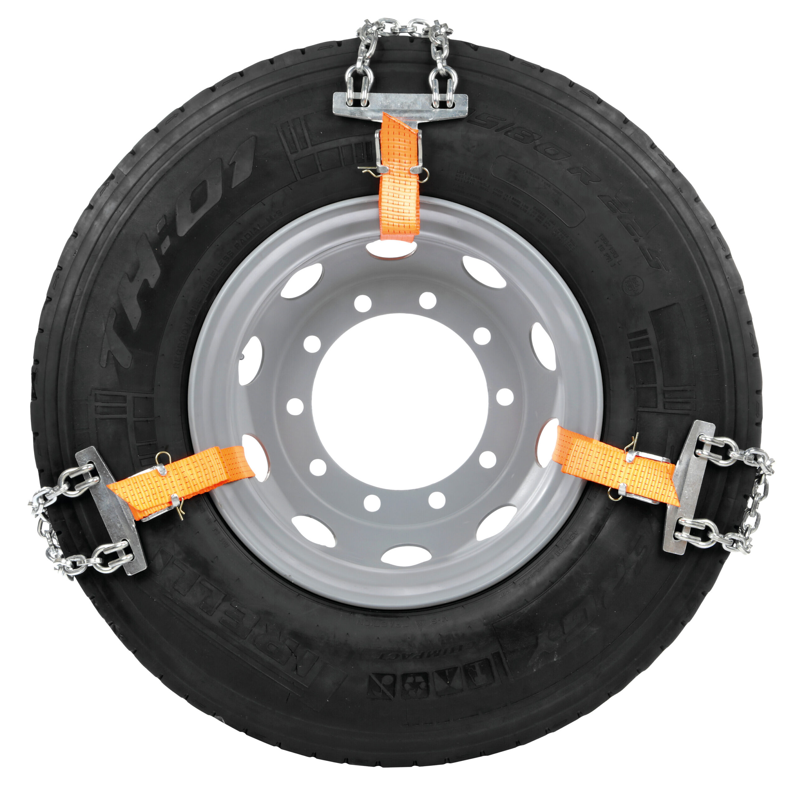 Catene a settori-cingoli per camion, serie Europa, 2 pz - 1E - immagine 4