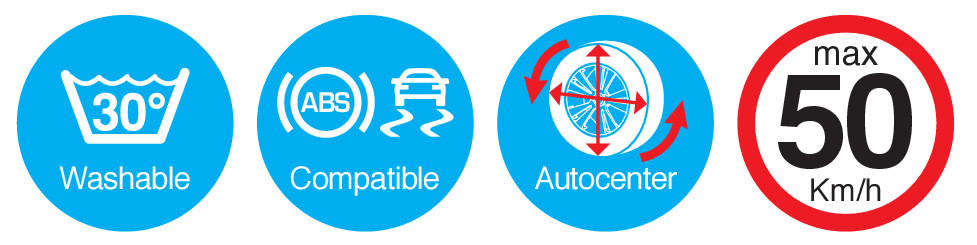 Performance, coppia di calze da neve per auto - SD54 - immagine 8