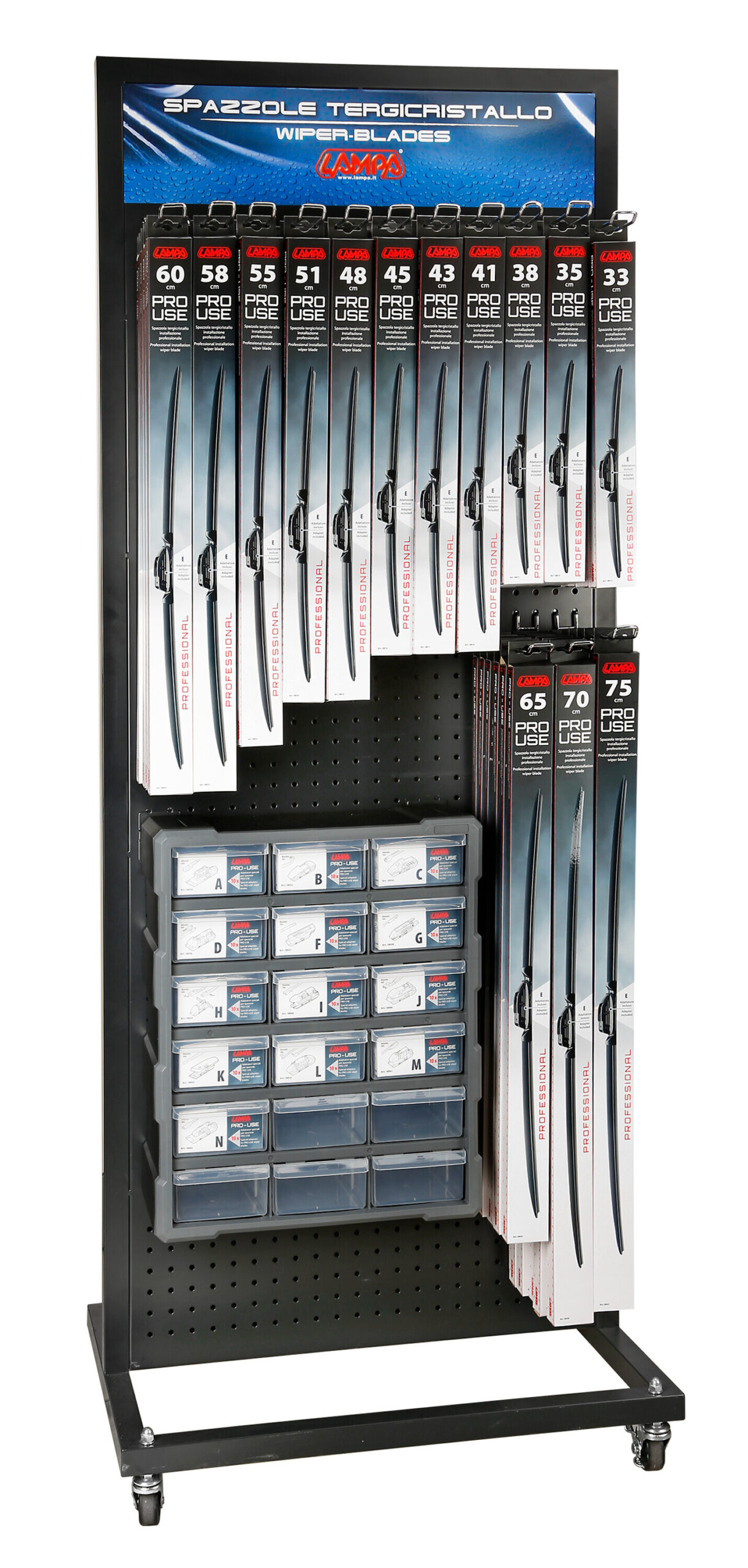 Dispenser a 18 cassetti con 130 adattatori - immagine 4