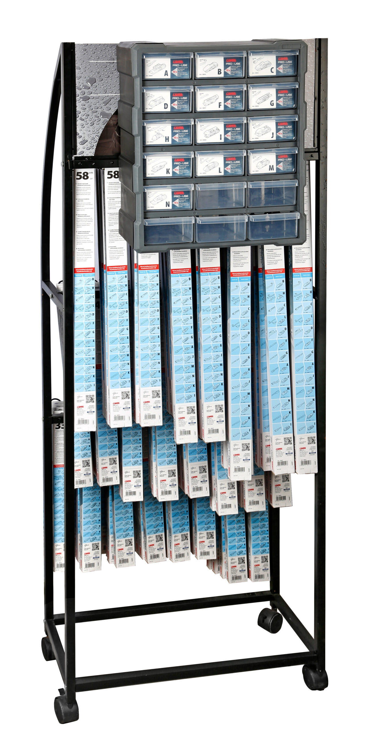 Dispenser a 18 cassetti con 130 adattatori - immagine 5