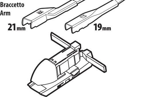 Adattatori speciali per spazzole Pro-Use - 10 pz - H - immagine 2