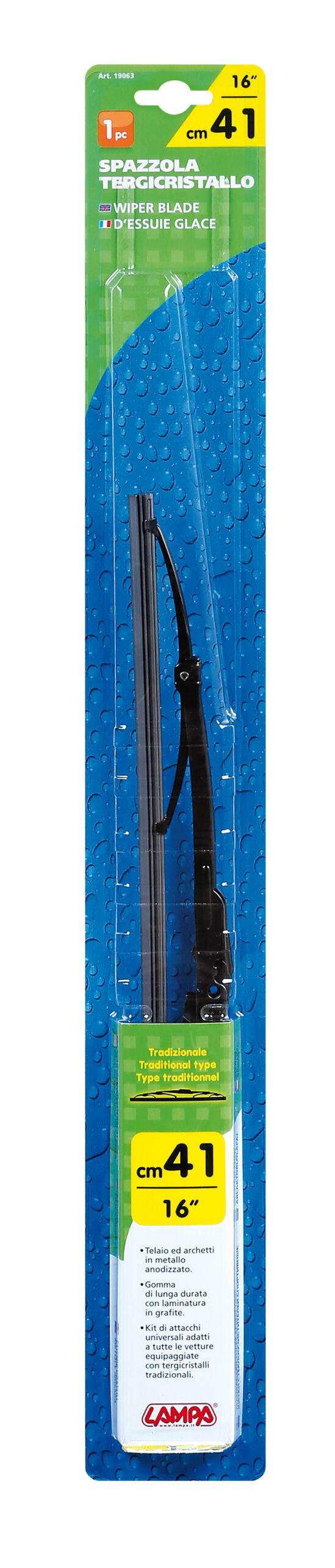 Standard, spazzola tergicristallo - 41 cm (16") - 1 pz - immagine 2