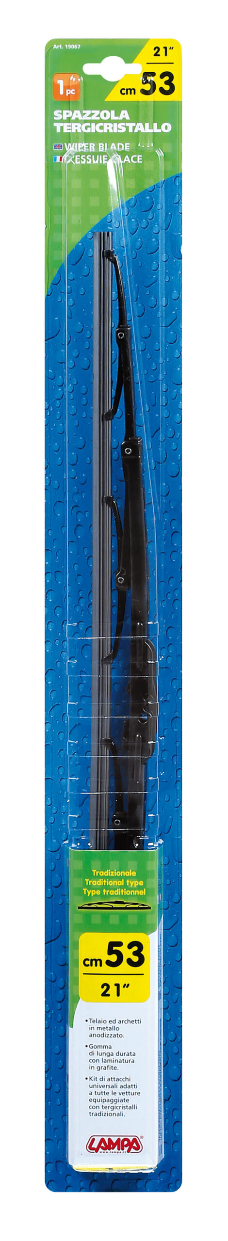 Standard, spazzola tergicristallo - 53 cm (21") - 1 pz - immagine 2