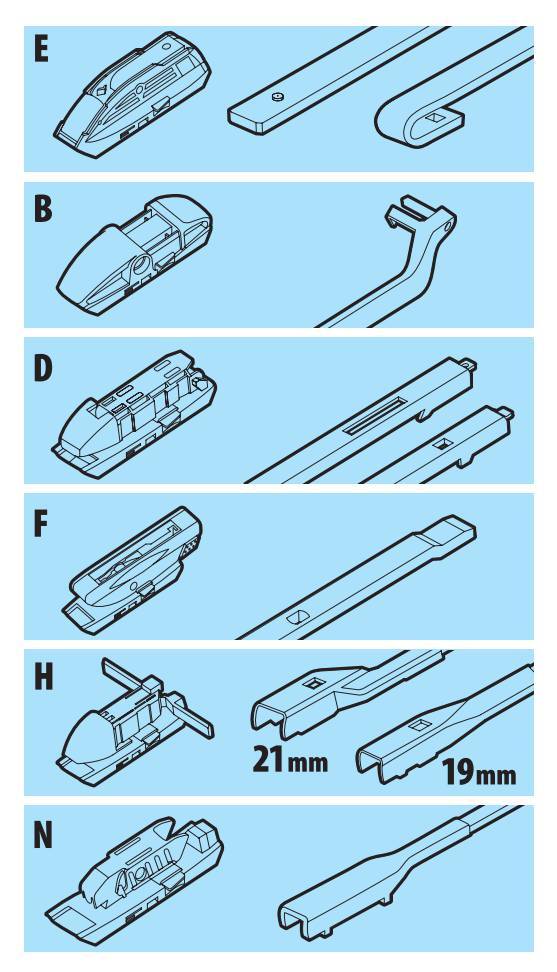 Raptor Hybrid, spazzola tergicristallo - 35 cm (14") - 1 pz - immagine 4