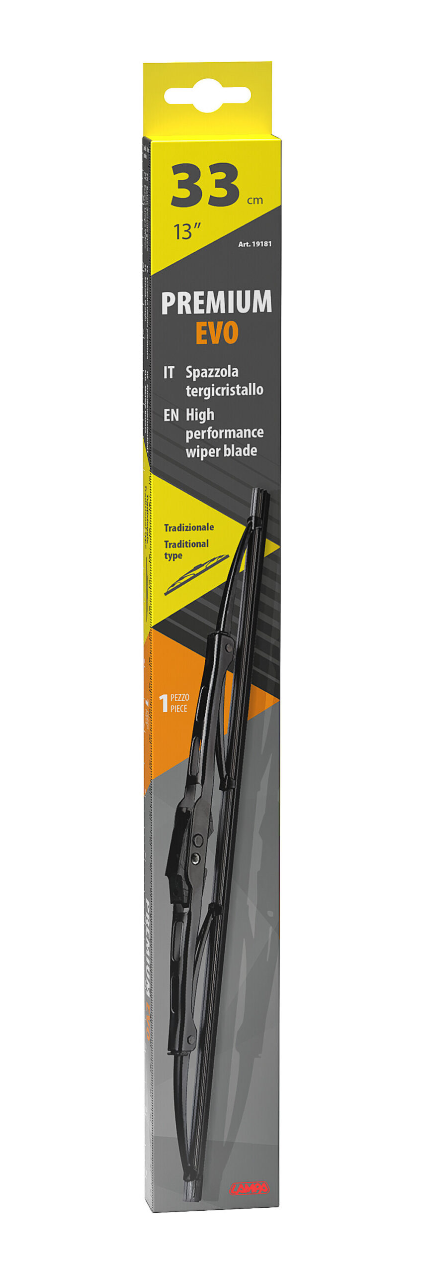 Premium Evo, spazzola tergicristallo - 33 cm (13") - 1 pz - immagine 2