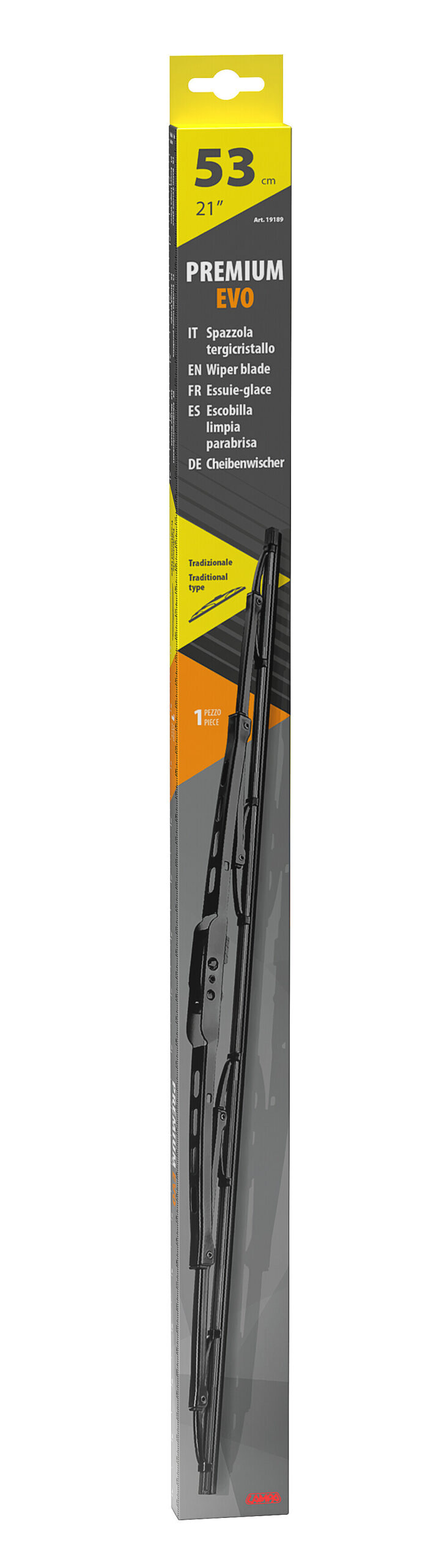 Premium Evo, spazzola tergicristallo - 53 cm (21") - 1 pz - immagine 2