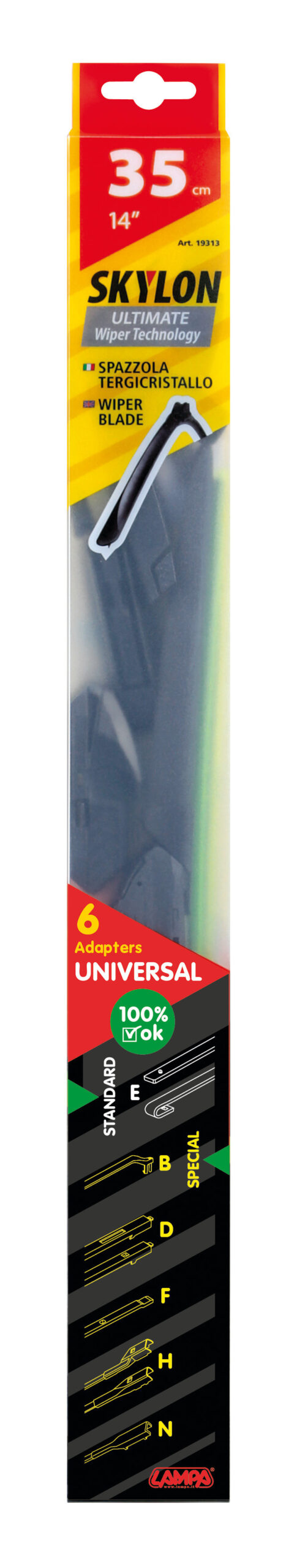 Skylon, spazzola tergicristallo - 35 cm (14") - 1 pz - immagine 3