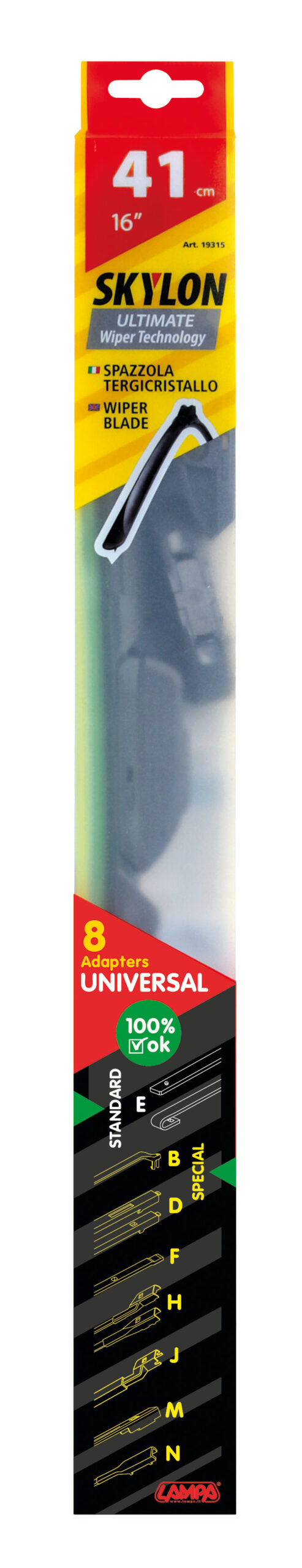Skylon, spazzola tergicristallo - 41 cm (16") - 1 pz - immagine 3