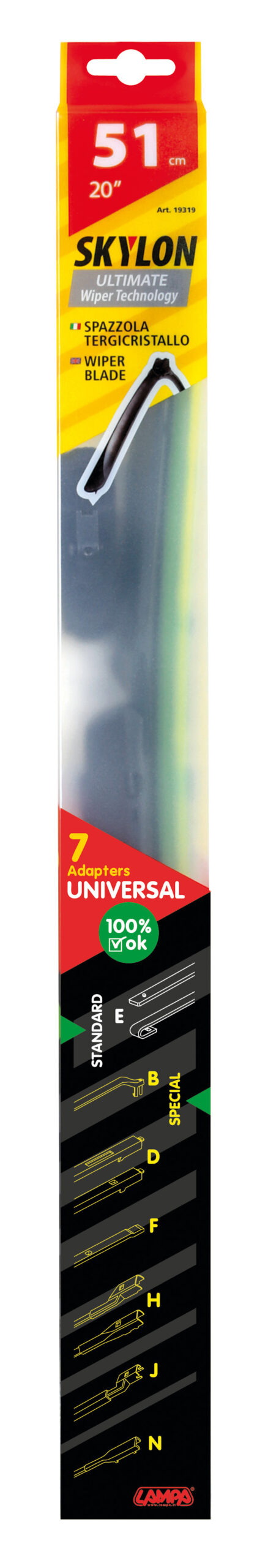 Skylon, spazzola tergicristallo - 51 cm (20") - 1 pz - immagine 3