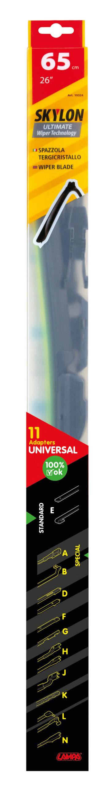 Skylon, spazzola tergicristallo - 65 cm (26") - 1 pz - immagine 3