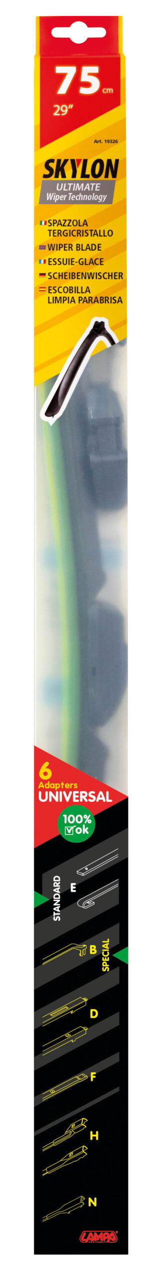 Skylon, spazzola tergicristallo - 75 cm (29") - 1 pz - immagine 3
