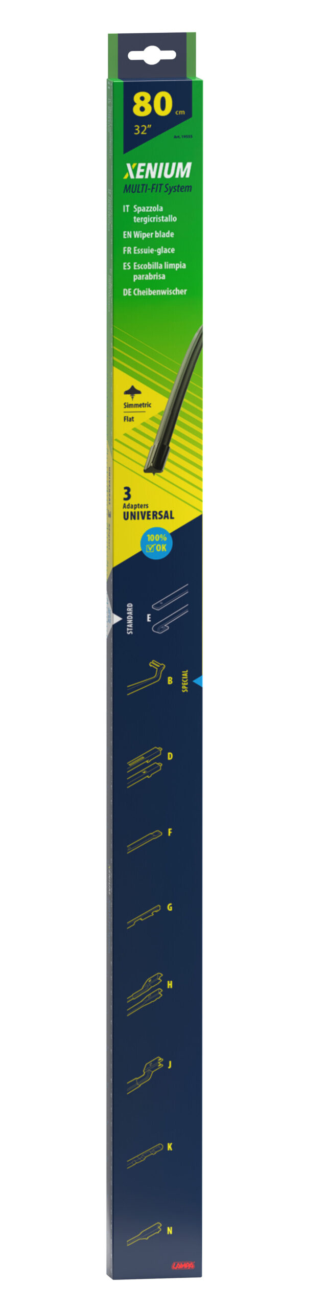 Xenium, spazzola tergicristallo - 80 cm (32") - immagine 4
