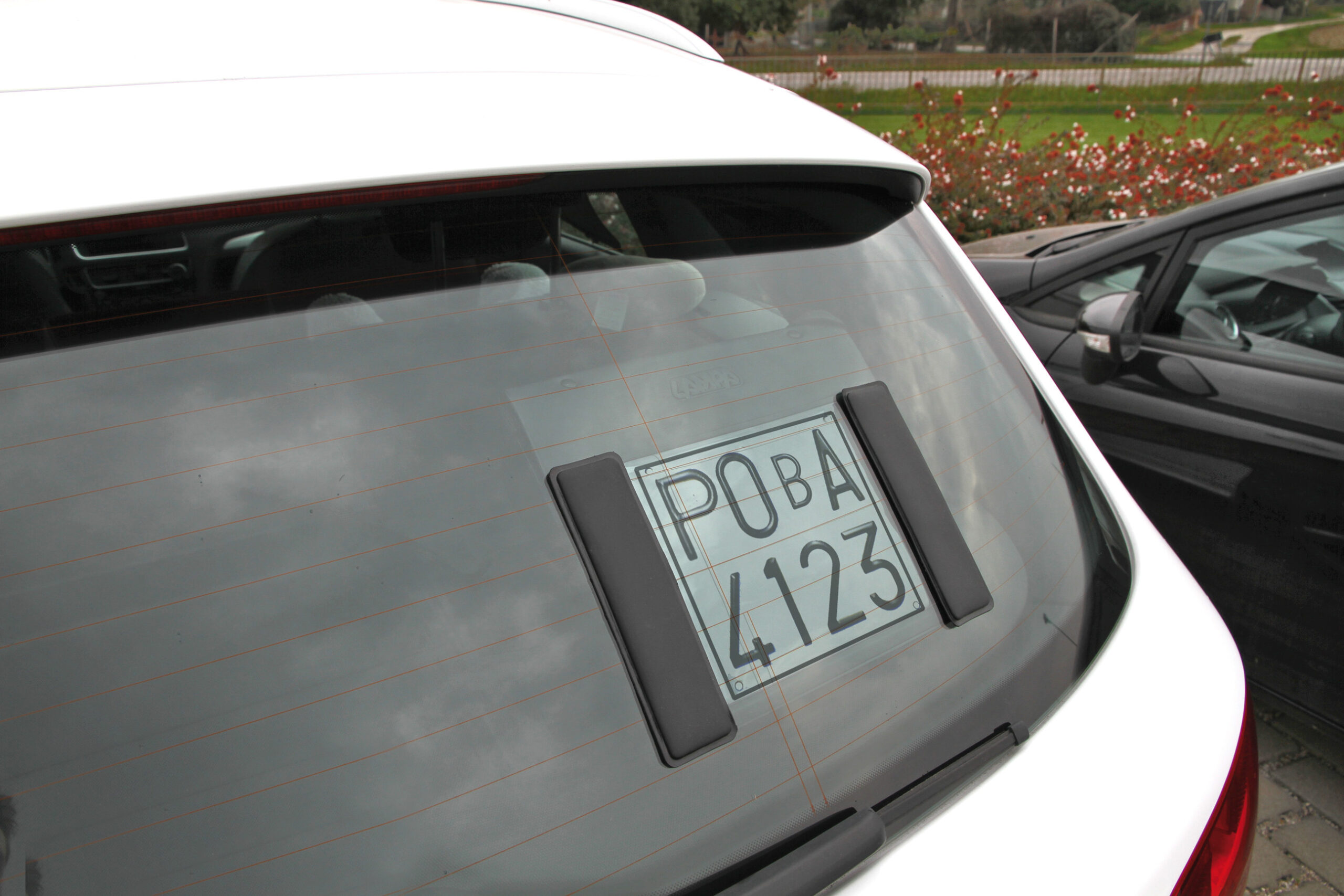Porta targa di prova magnetico - immagine 4