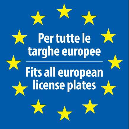 Portatarga posteriore Europeo universale - immagine 10