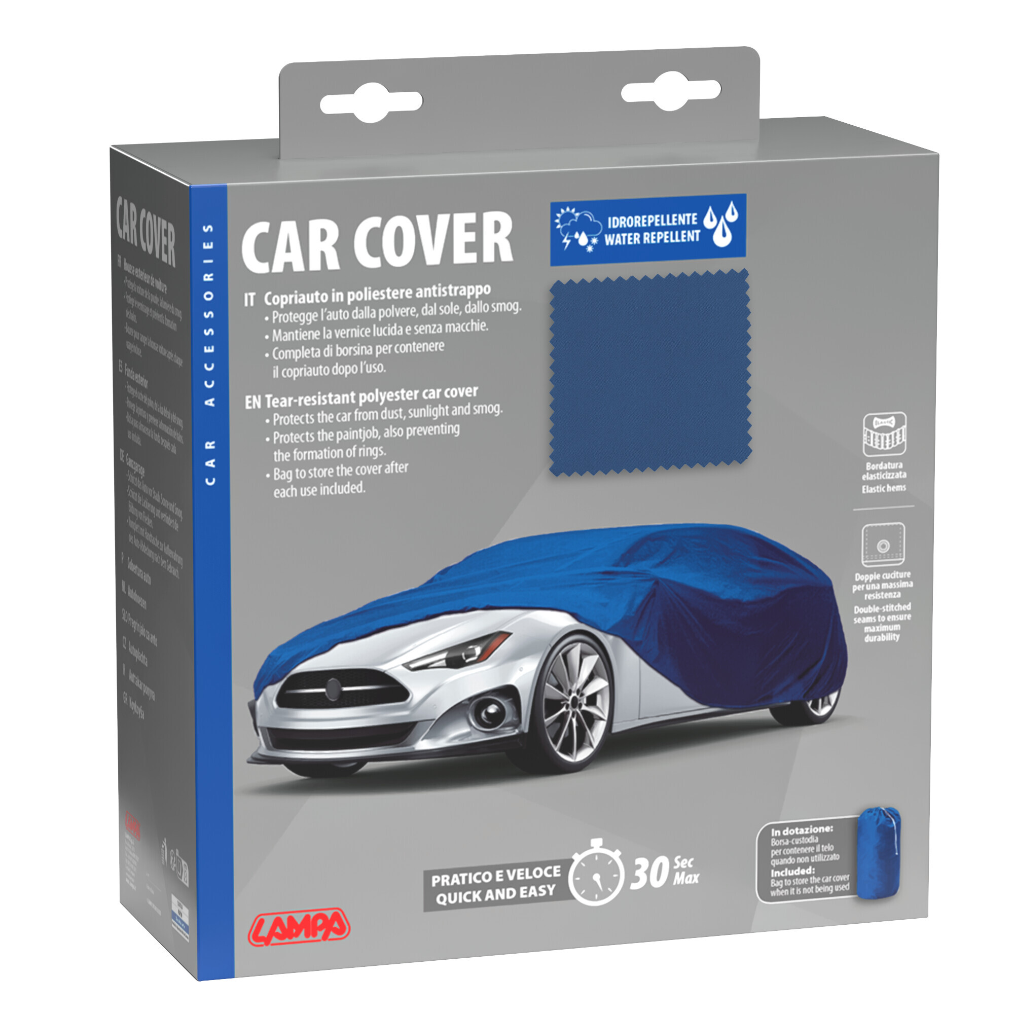 Copriauto Poliestere - 01 - cm 270x154x155 - immagine 3