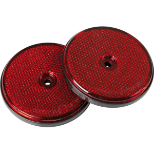 Catarifrangenti rotondi - Ø 65 mm - Rosso