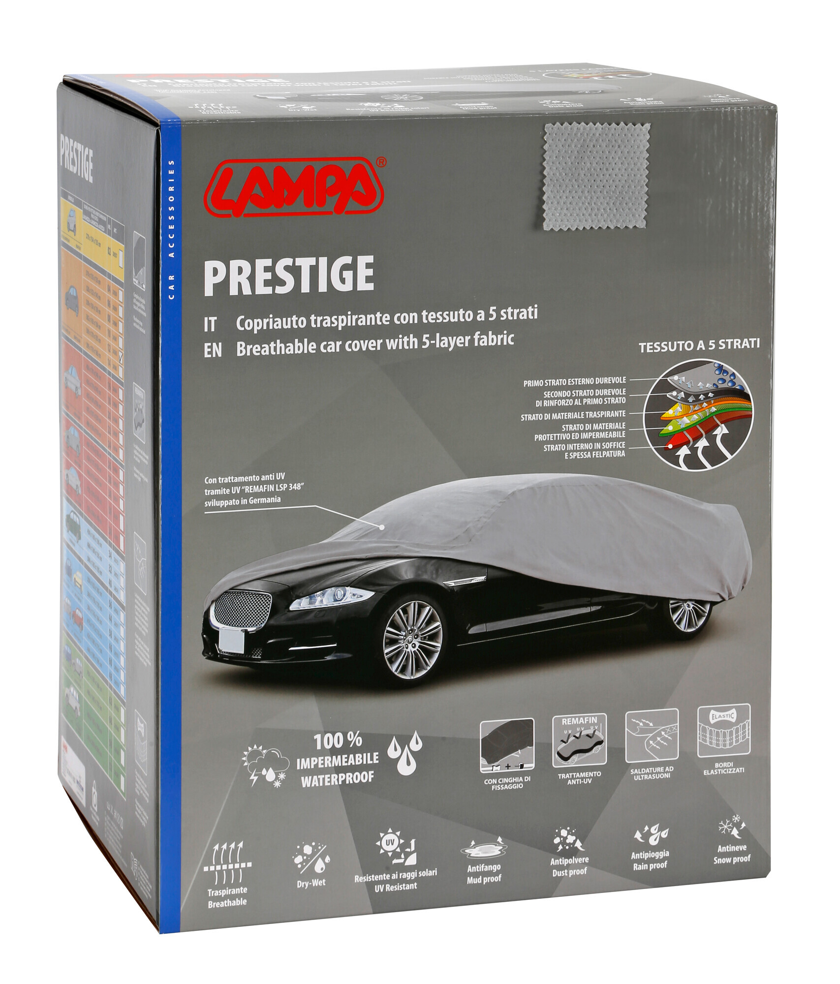 Prestige, copriauto - 02 - cm 270x154x155 - immagine 6
