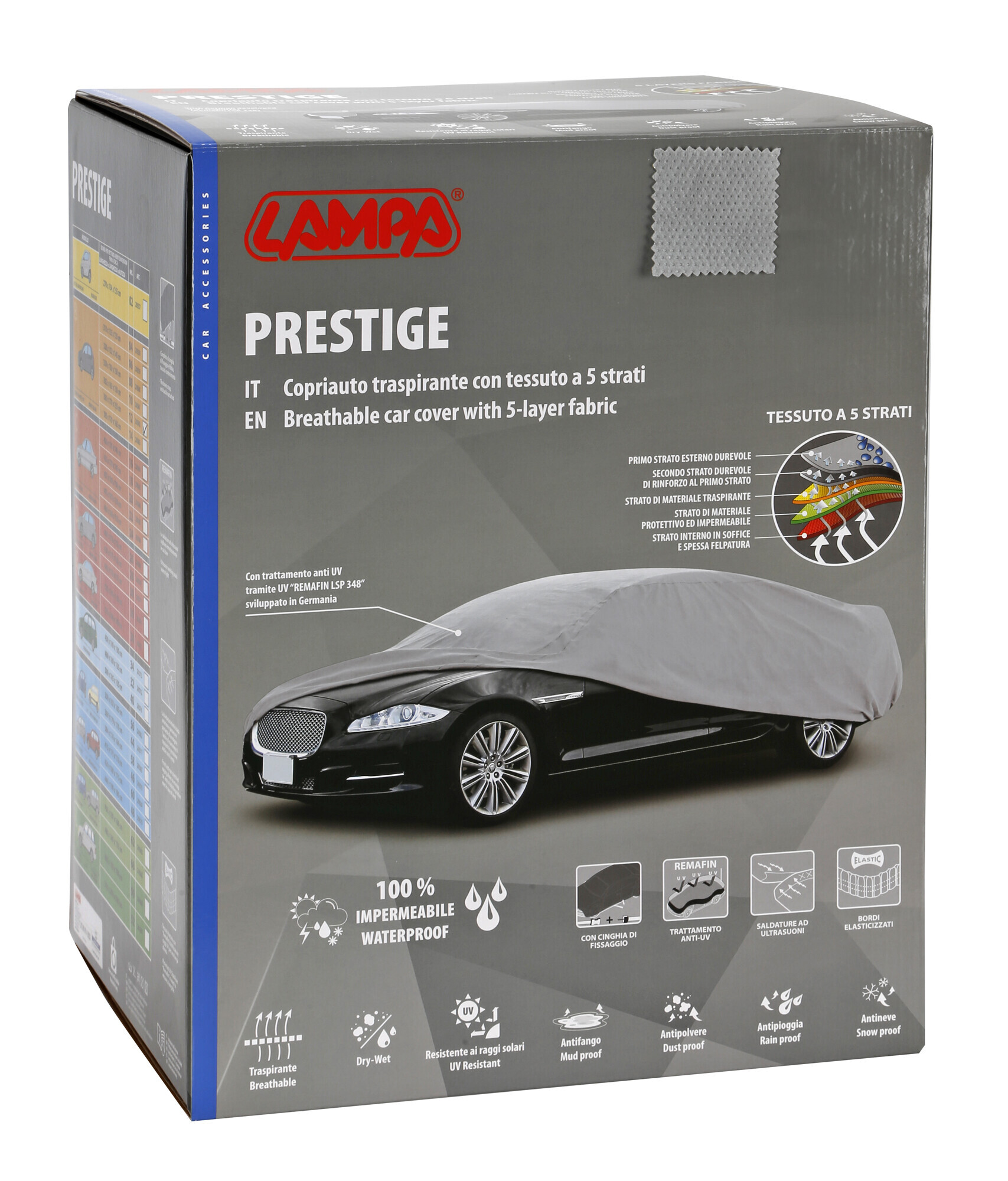 Prestige, copriauto - 30 - cm 442x178x157 - immagine 6