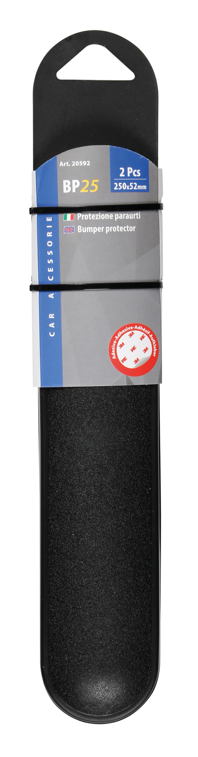 Protezione paraurti - BP25 - 250x52 mm - Nero - immagine 7