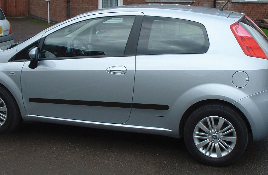 Full Bumper Protector, profilo paraurti adesivo in PVC - 5 m - 32 mm - immagine 3