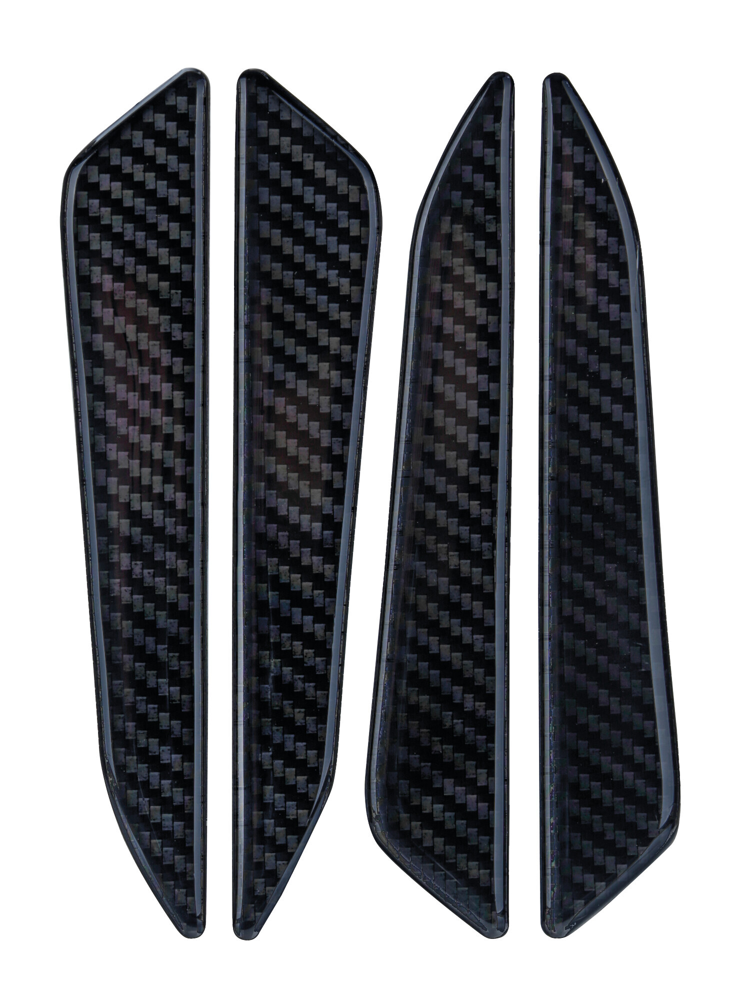Blade, set 4 salvaporta adesivi - Carbon Look