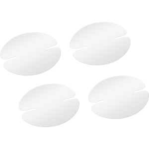 Pellicole antigraffio per incavi maniglie, set 4 pz - 9,5x8 cm