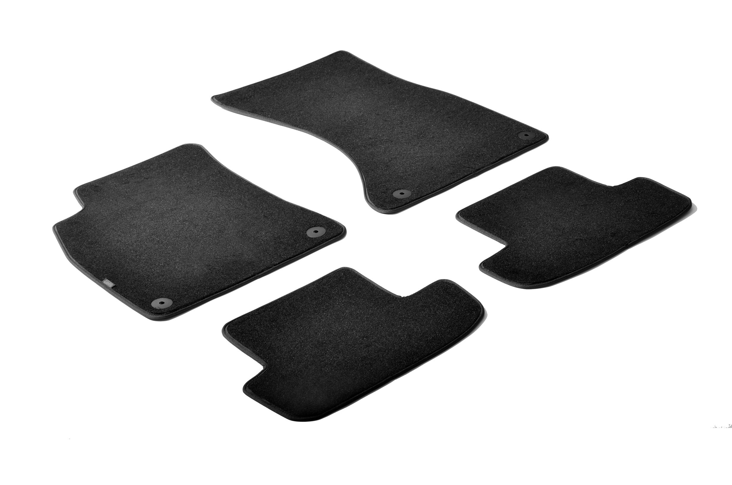 Set tappeti su misura in moquette - compatibile per Audi A5 Cabrio (03/09>02/17) - Audi A5 Coupè (06/07>08/16) - Audi A5 Sportback (09/09>07/15)