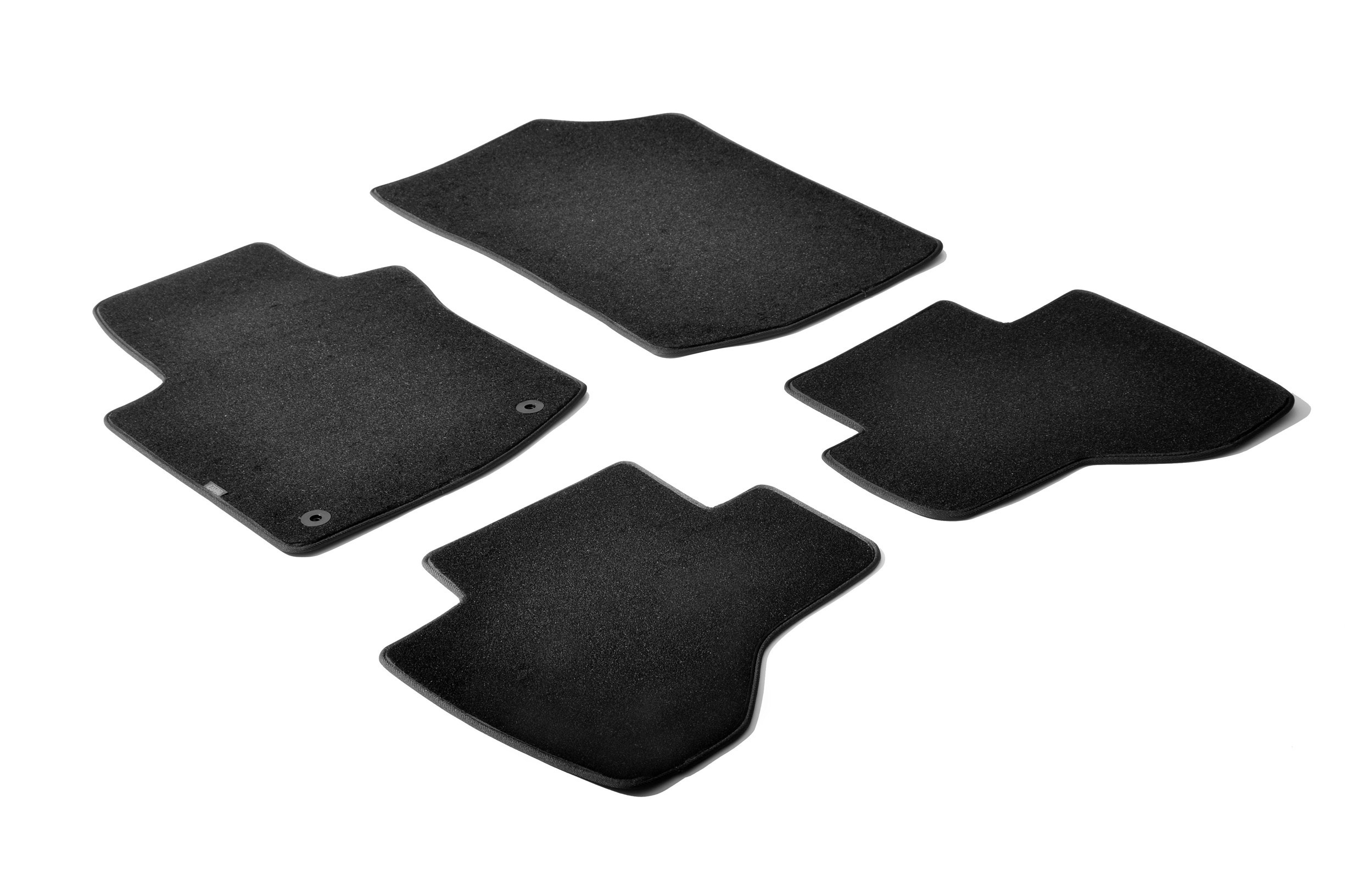 Set tappeti su misura in moquette - compatibile per Citroen C1 3p (05/05>05/14) 2 fix lato guida - Citroen C1 5p (05/05>05/14) 2 fix lato guida - Peugeot 107 3p (07/05>12/14) 2 fix lato guida - Peugeot 107 5p (07/05>12/14) 2 fix lato guida - Toyota Aygo 3p (09/05>05/14) 2 fix lato guida - Toyota Aygo 5p (09/05>05/14) 2 fix lato guida
