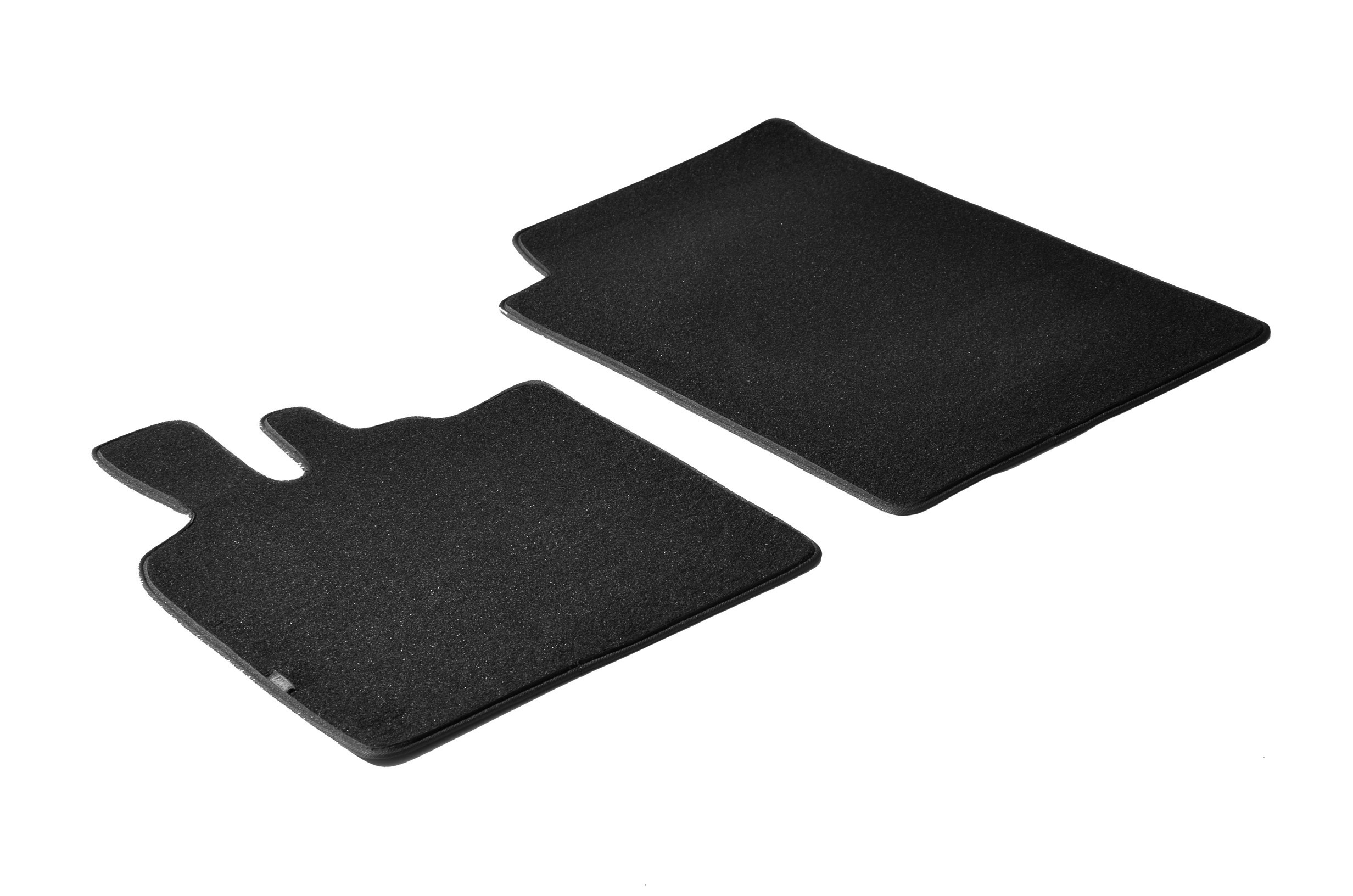 Set tappeti su misura in moquette - compatibile per Smart Fortwo (01/07>10/14) - Smart Fortwo Cabrio (01/07>11/15)