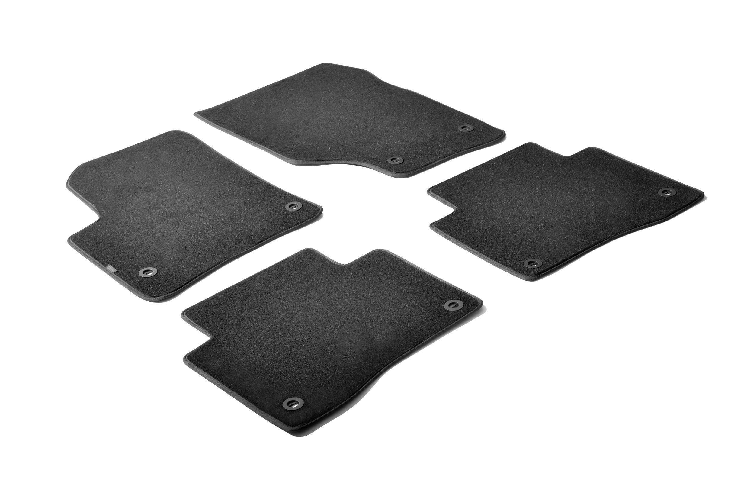 Set tappeti su misura in moquette - compatibile per Volkswagen Touareg (02/07>04/10)