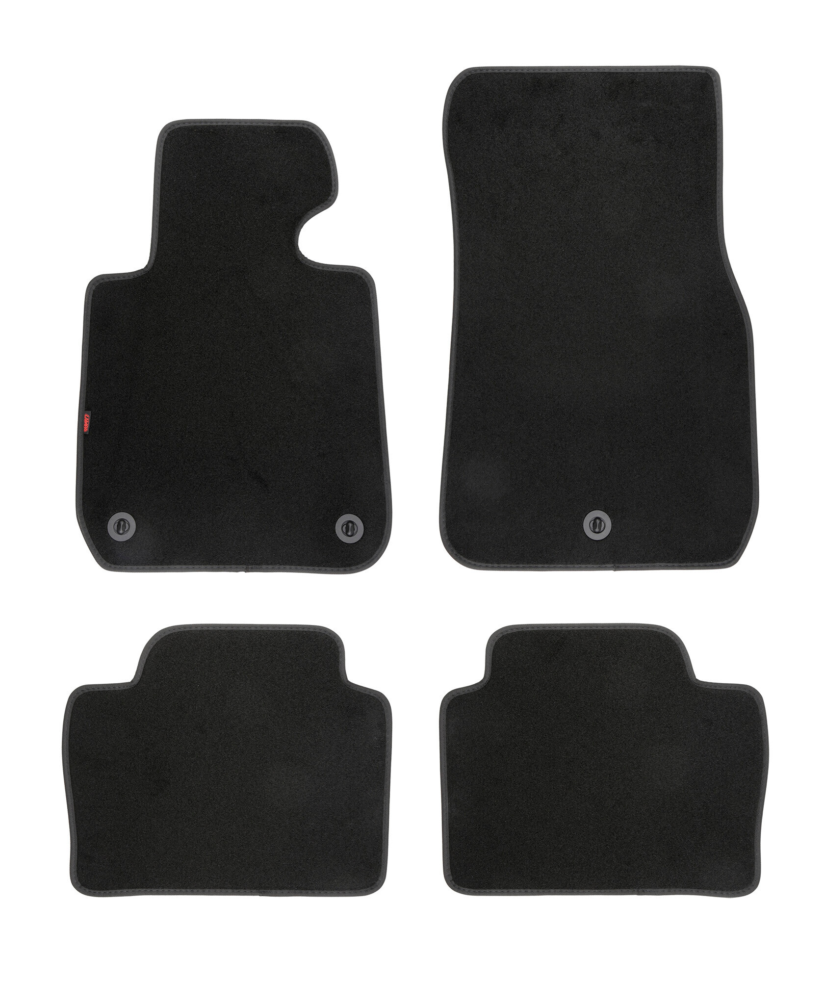 Set tappeti su misura in moquette - compatibile per Bmw Serie 3 (F30) (02/12>11/18) - Bmw Serie 3 Touring (F31) (06/12>07/19) - immagine 2