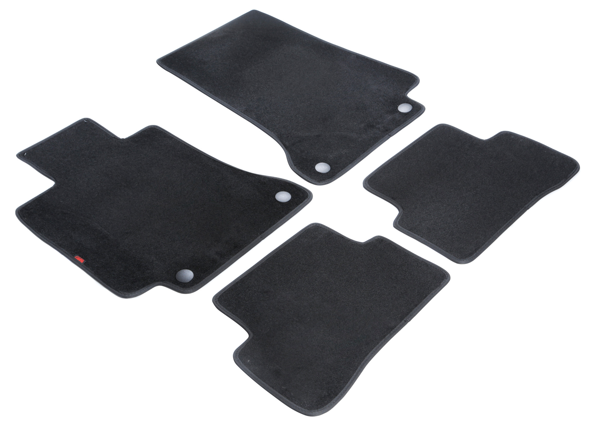 Set tappeti su misura in moquette - compatibile per Mercedes Classe C 4p (03/14>05/21) - Mercedes Classe C sw (09/14>05/21)
