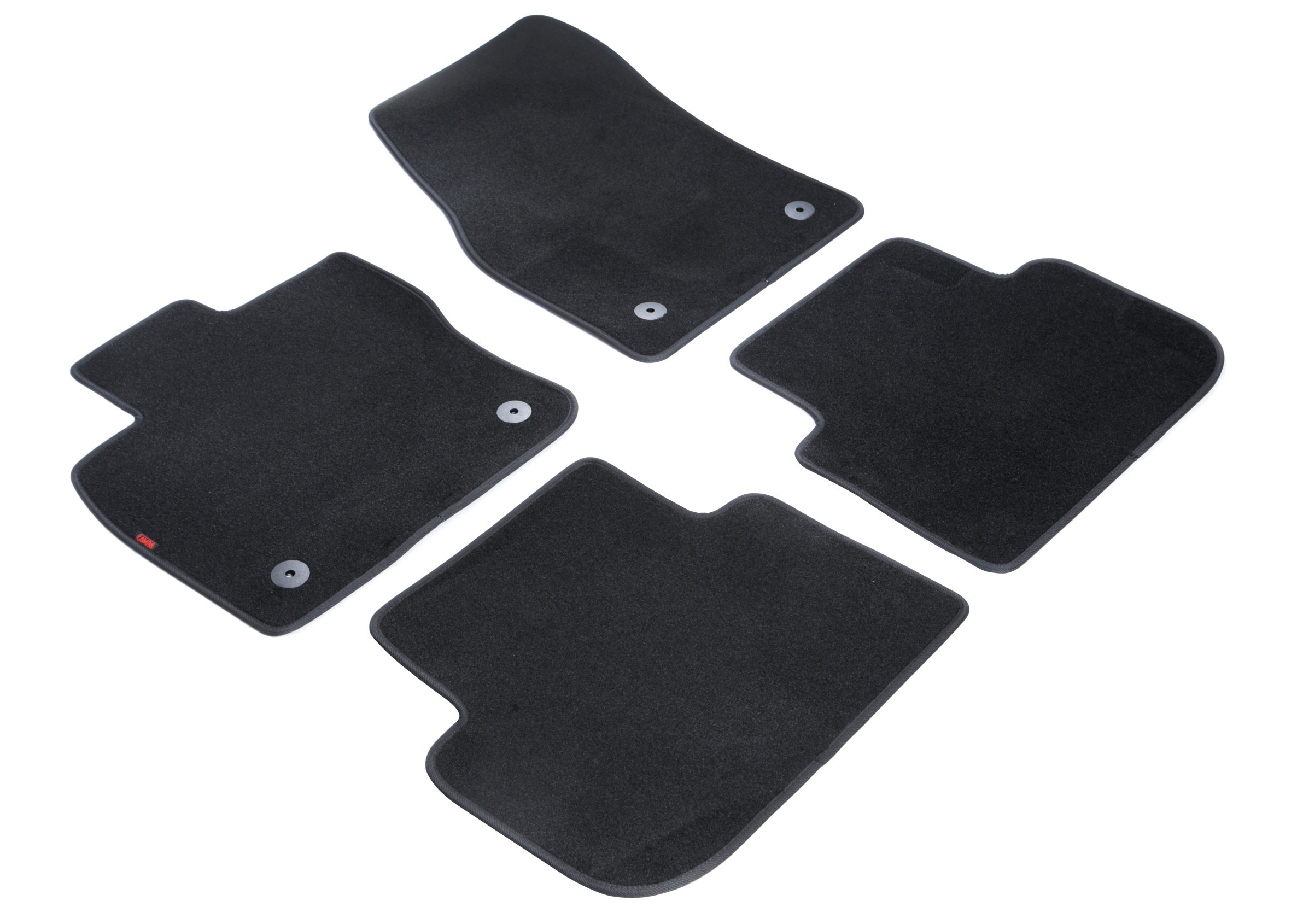 Set tappeti su misura in moquette - compatibile per Volkswagen Tiguan (05/16>11/23) - Volkswagen Touran (09/15>)