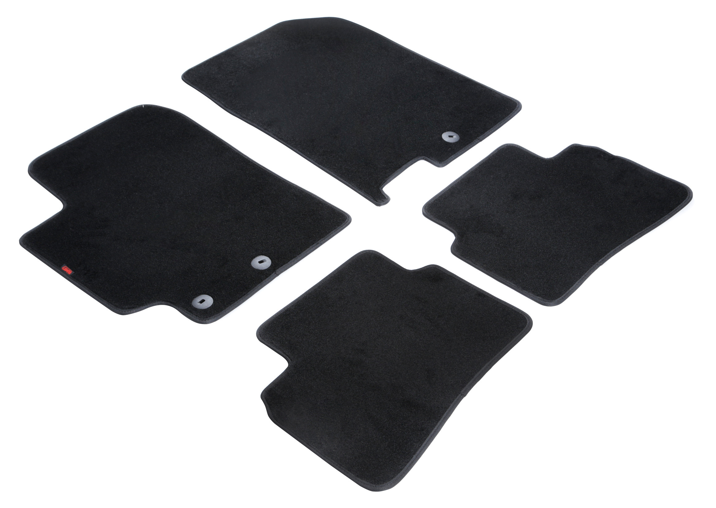 Set tappeti su misura in moquette - compatibile per Kia Rio 5p (04/17>08/20) - Kia Stonic (10/17>09/20) - Kia Rio 5p (09/20>12/23) - Kia Stonic (10/20>)