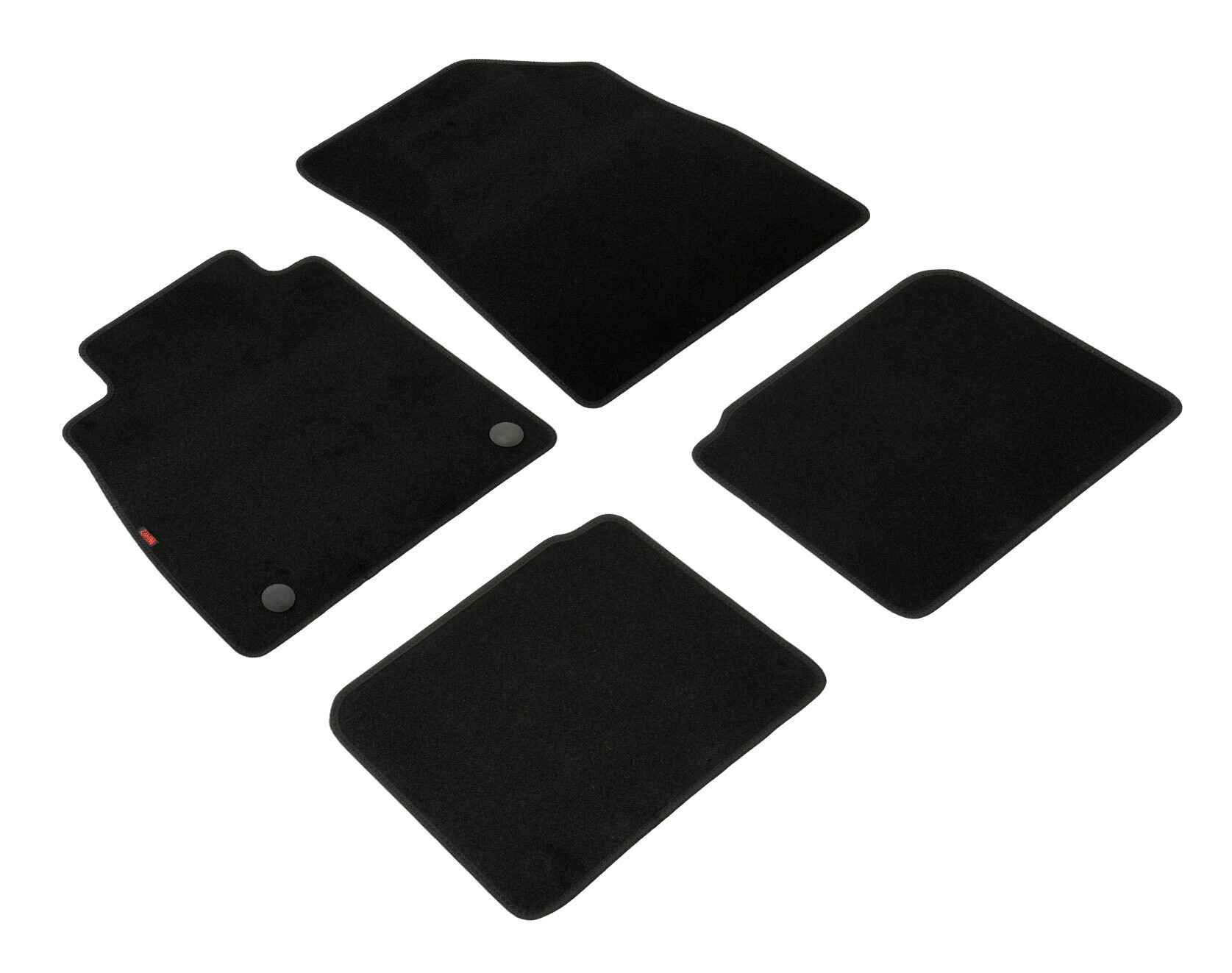Set tappeti su misura in moquette - compatibile per Nissan Micra (03/17>06/23)