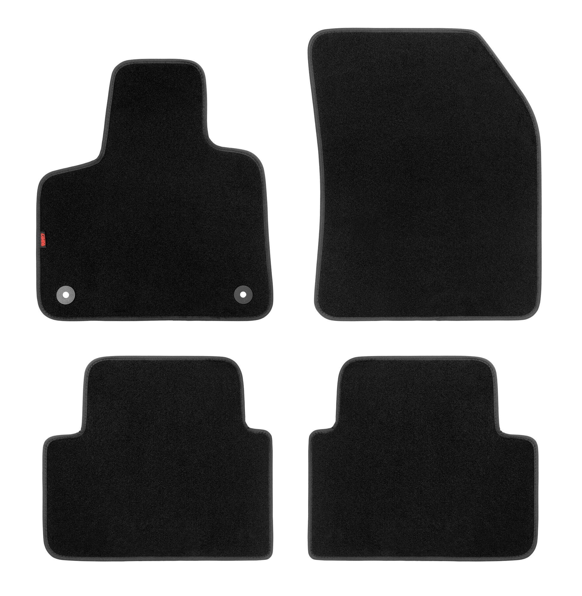 Set tappeti su misura in moquette - compatibile per Citroen C5 Aircross (12/18>07/25) no Phev - immagine 2